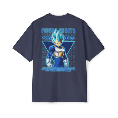 Prince Vegeta Men's Heavy Oversized Tee