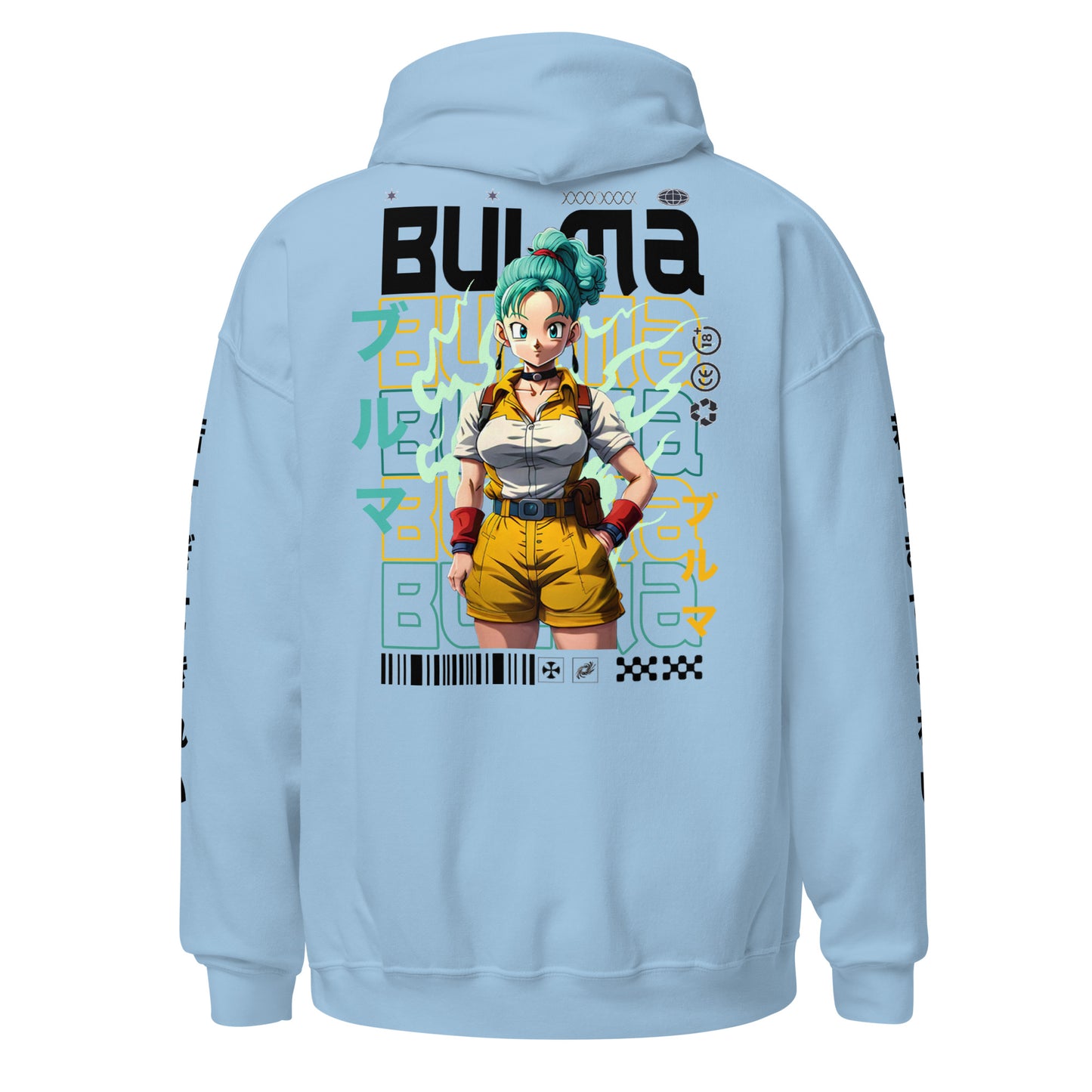 Bulma Anime Icon Hoodie