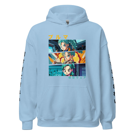 Bulma Anime Icon Hoodie